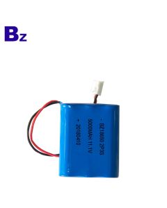 BZ 18650 2P3S 5000mAh 11.1V 鋰離子電池