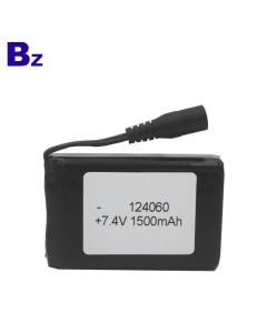 BZ 124060 2S 7.4V 1500mAh 聚合物鋰離子電池