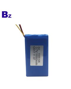 1555105 10000mAh 3.7V 聚合物鋰離子電池