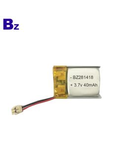 281418 40mAh 3.7V 鋰電池