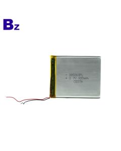 305060 900mAh 3.7V 聚合物鋰離子電池