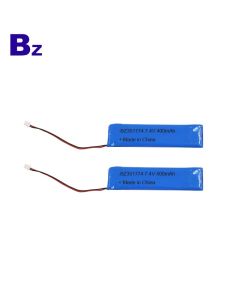 351772 7.4V 400mAh 聚合物鋰離子電池