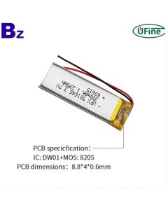 Lipo 電芯製造商供應 3.7V 350mAh 電池