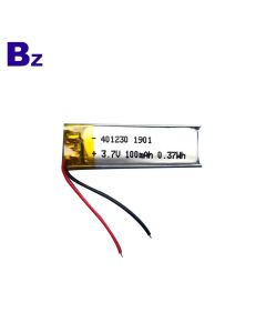 401230 100mah 3.7V中國鋰電池