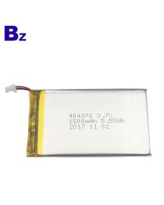 404372 1500mAh 3.7V 鋰聚合物電池