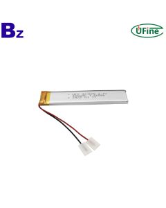 專業的鋰電芯工廠定制的450mAh 3.7V電池