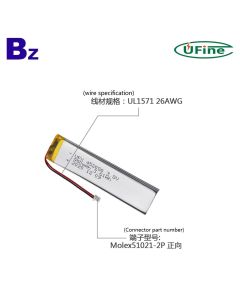 950mAh無線鍵盤鋰聚合物電池
