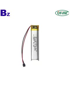 聚合物鋰離子電芯製造商生產3.7V 260mAh電池