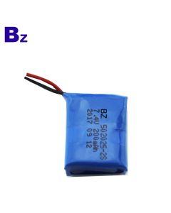 502025 2S 200mAh 7.4V 聚合物鋰離子電池