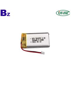 定制200mAh 3.2V美容儀器電池