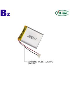 鋰聚合物電芯製造商供應1200mAh 3.7V電池