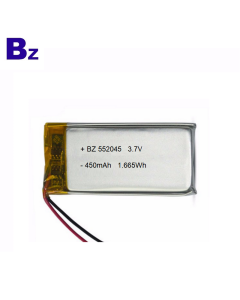 具有KC認證的450mAh Lipo電池