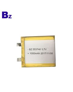 553740 1000mAh 3.7V 鋰聚合物電池