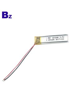 601040 3.7V 200mAh 鋰離子聚合物電池