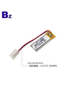 180mAh藍牙耳機可充電鋰電池