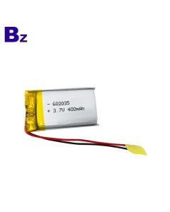 BZ 602035 400mAh 3.7V 鋰離子電池