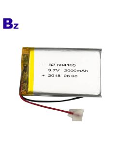 BZ 604165 2000mAh 3.7V 聚合物鋰離子電池