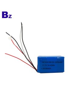 BZ 634169 3S 2200mAh 11.1V 聚合物鋰離子電池