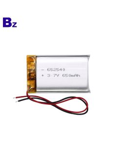 BZ 652540 650mAh 3.7V 鋰電池