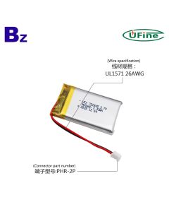 900mAh電子玩具鋰聚合物電池
