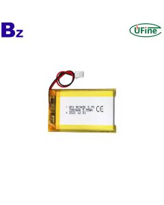 鋰離子聚合物電芯廠定制3.7V -40℃低溫電池