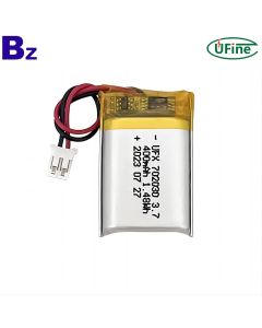 702030 3.7V 400mAh 鋰離子電池