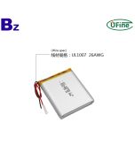 6000mAh 3.7V 鋰聚合物電池
