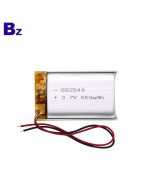 BZ 652540 650mAh 3.7V 鋰電池