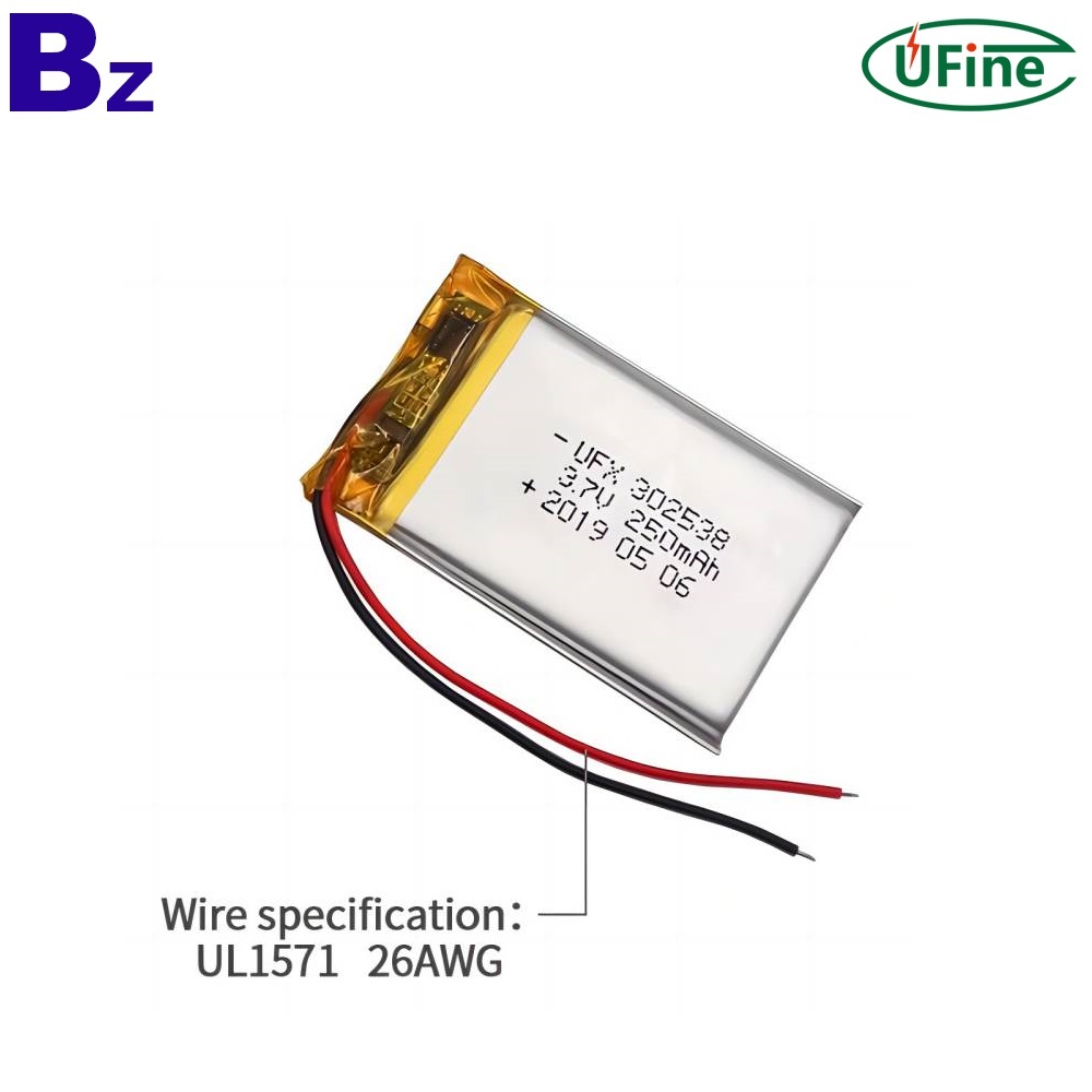250mAh 鬧鐘電池