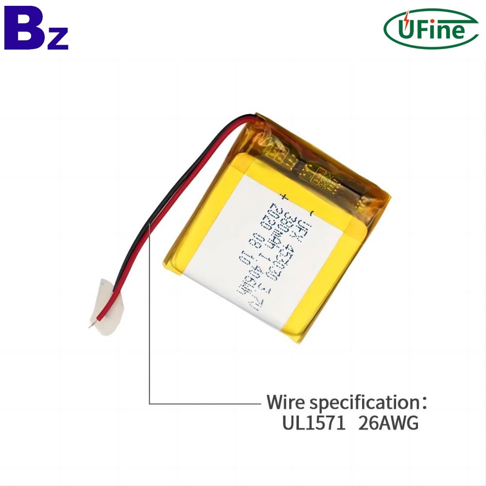 3.7V 380mAh 血糖儀電池