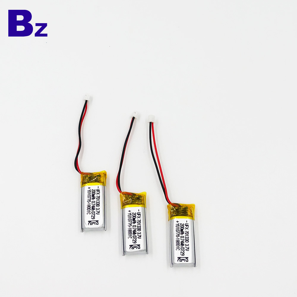 200mAh Li-Polymer Battery With KC Certification 