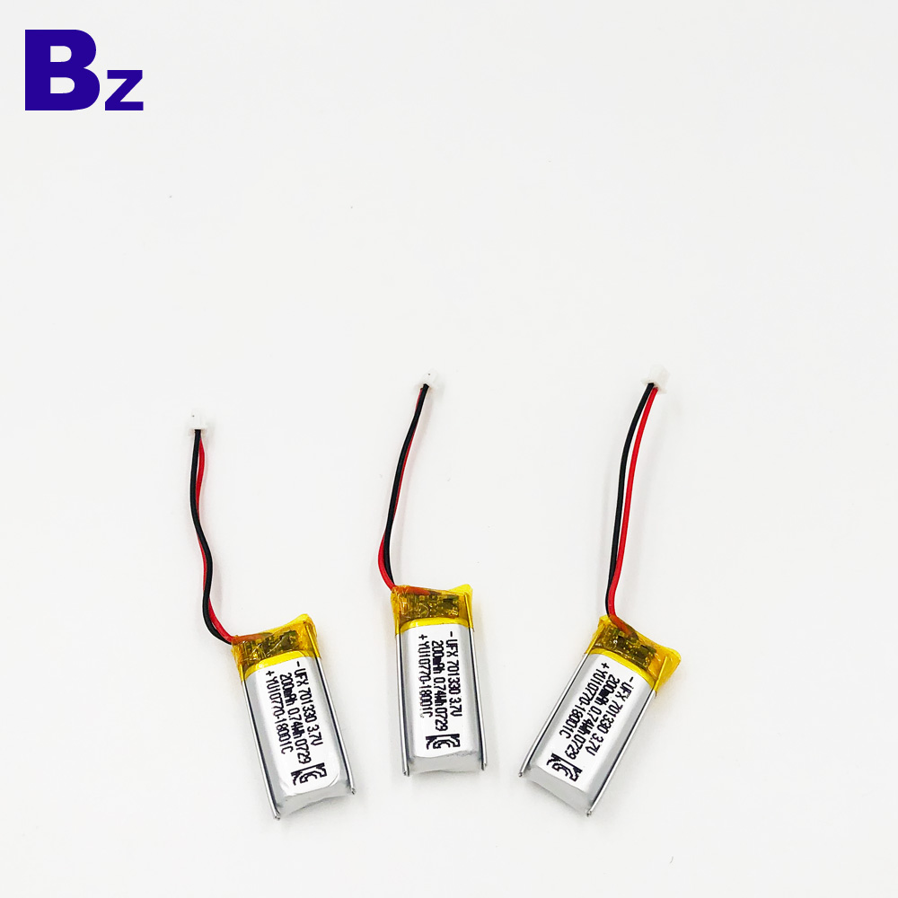 200mAh 3.7V Li-Polymer Battery