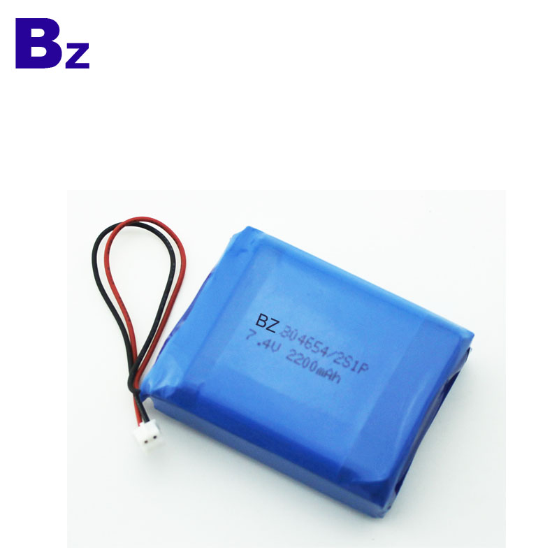 Customized Lipo Battery 2200mAh 7.4V