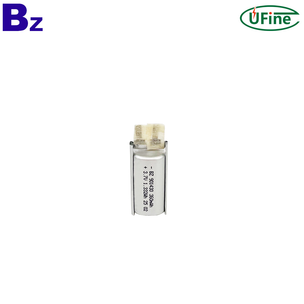 3.7V 360mAh 鋰電
