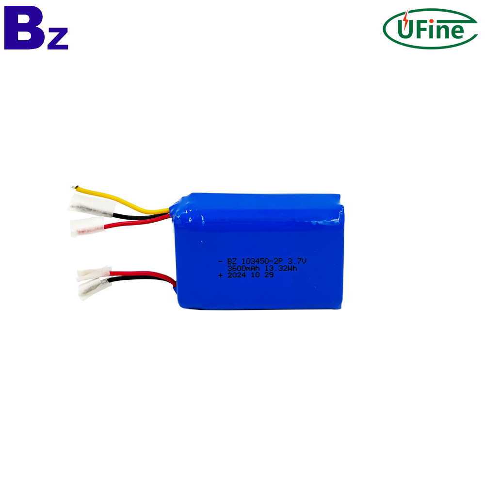 中國電池製造商客製 3.7V 電芯